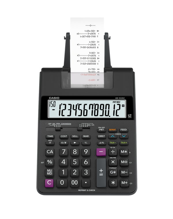 HR100RC Printing Calculator Casio Calculators New Zealand Casio